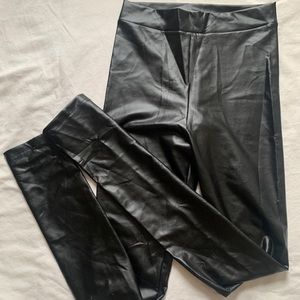 Lulus pleather leggings size S
